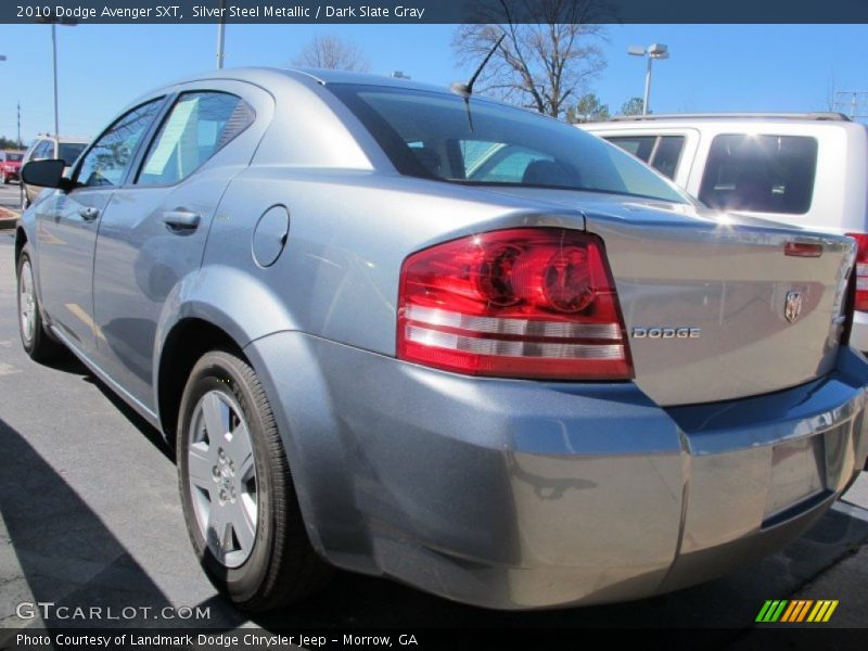 Silver Steel Metallic / Dark Slate Gray 2010 Dodge Avenger SXT