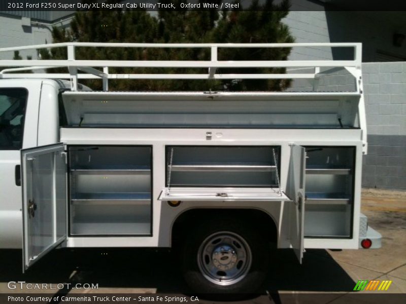 Oxford White / Steel 2012 Ford F250 Super Duty XL Regular Cab Utility Truck