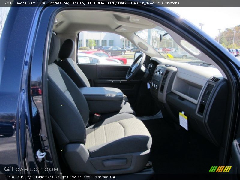 True Blue Pearl / Dark Slate Gray/Medium Graystone 2012 Dodge Ram 1500 Express Regular Cab