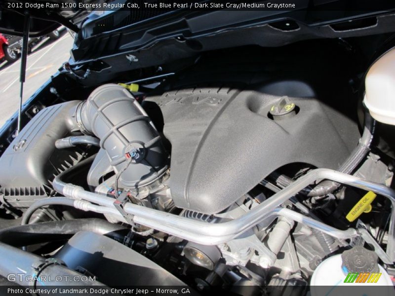 True Blue Pearl / Dark Slate Gray/Medium Graystone 2012 Dodge Ram 1500 Express Regular Cab
