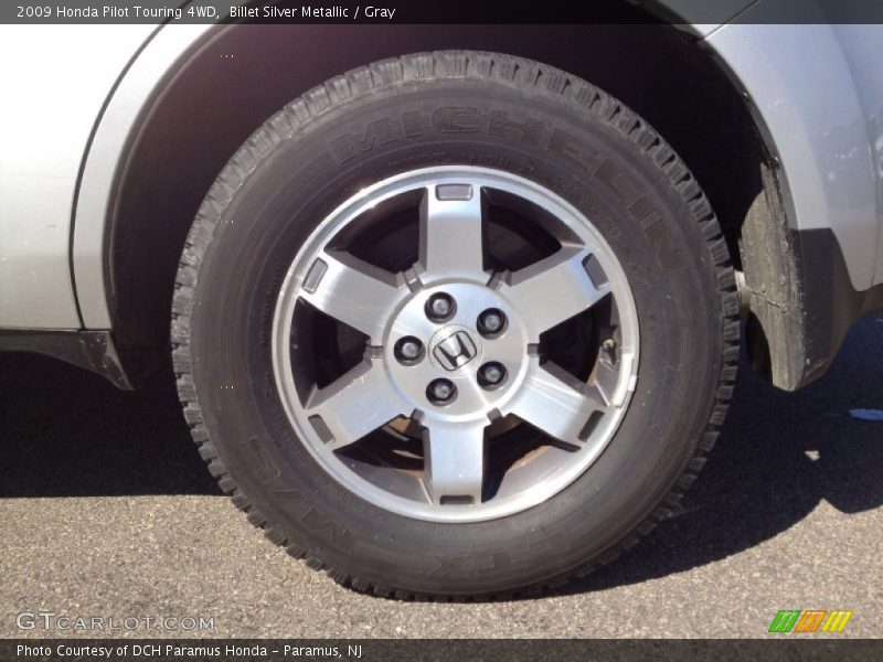 Billet Silver Metallic / Gray 2009 Honda Pilot Touring 4WD