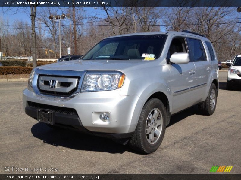 Billet Silver Metallic / Gray 2009 Honda Pilot Touring 4WD