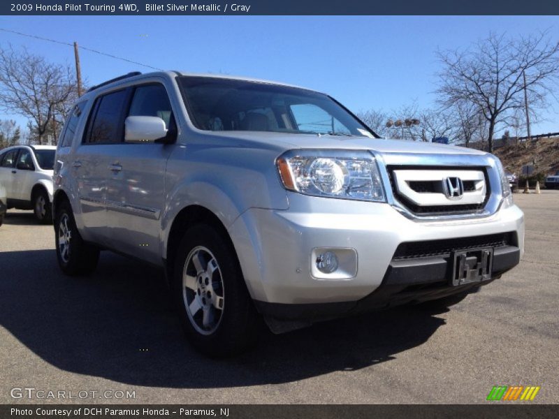 Billet Silver Metallic / Gray 2009 Honda Pilot Touring 4WD