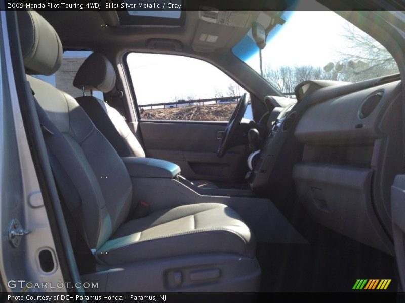 Billet Silver Metallic / Gray 2009 Honda Pilot Touring 4WD