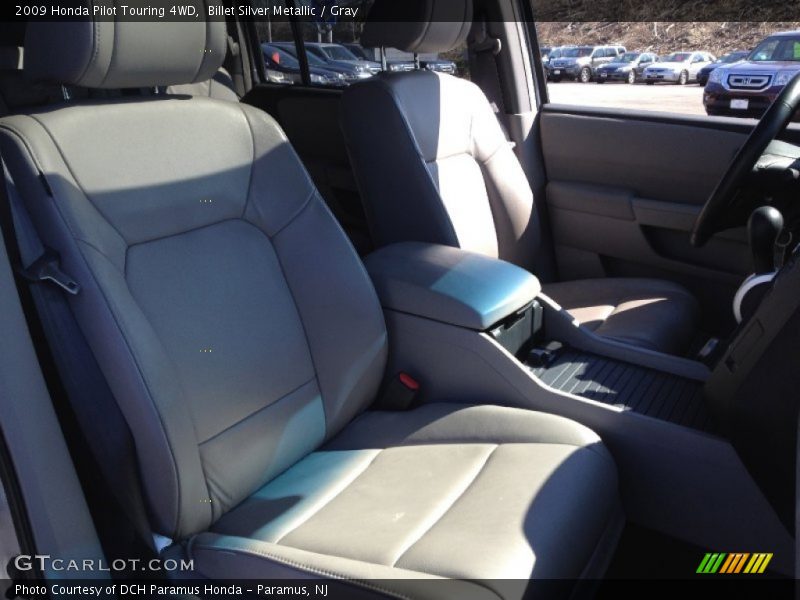 Billet Silver Metallic / Gray 2009 Honda Pilot Touring 4WD