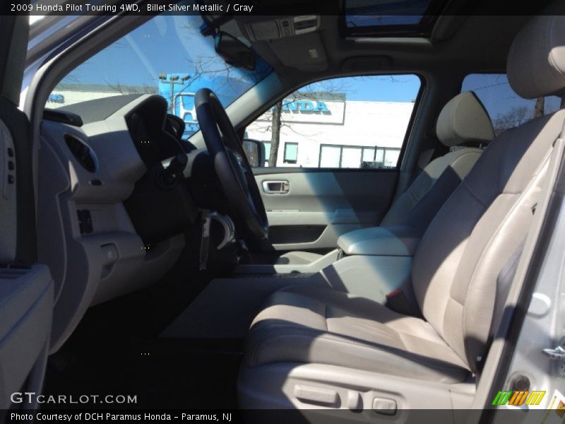 Billet Silver Metallic / Gray 2009 Honda Pilot Touring 4WD