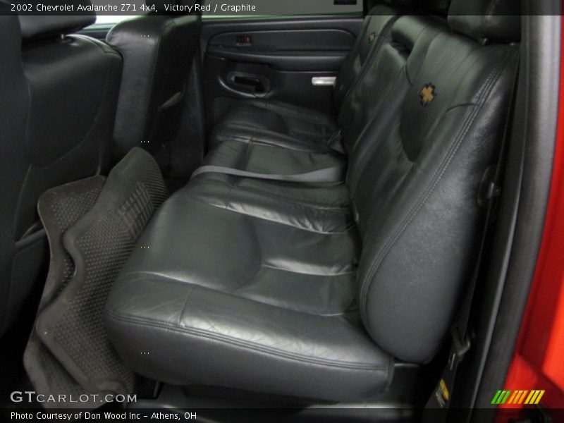 Victory Red / Graphite 2002 Chevrolet Avalanche Z71 4x4