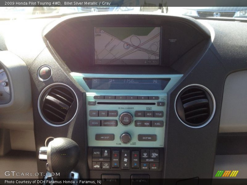 Billet Silver Metallic / Gray 2009 Honda Pilot Touring 4WD