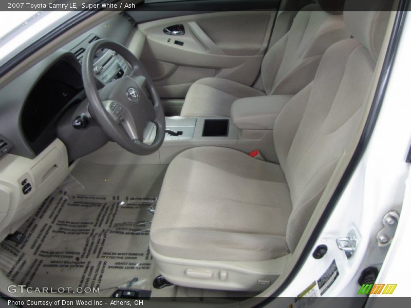 Super White / Ash 2007 Toyota Camry LE