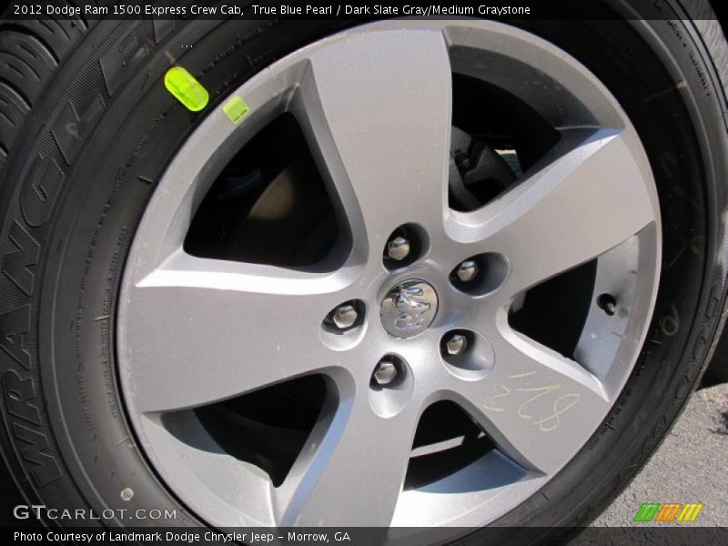 True Blue Pearl / Dark Slate Gray/Medium Graystone 2012 Dodge Ram 1500 Express Crew Cab