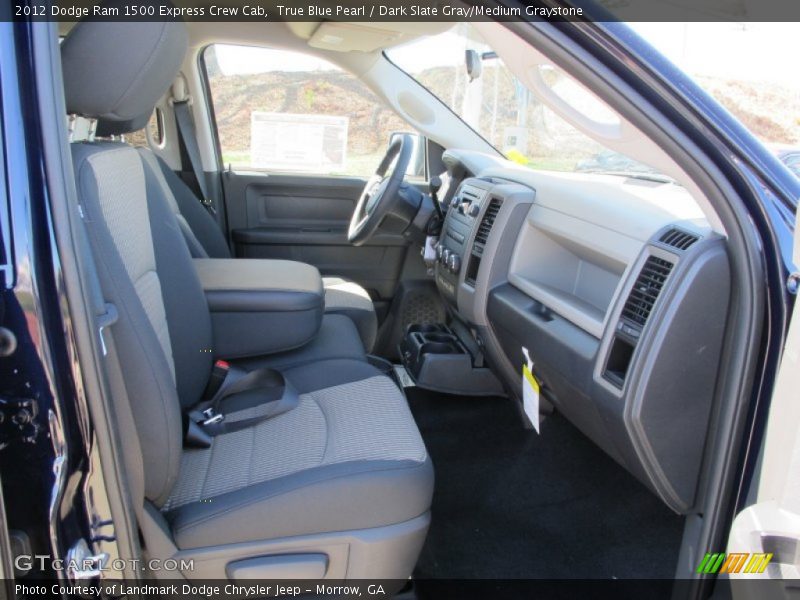 True Blue Pearl / Dark Slate Gray/Medium Graystone 2012 Dodge Ram 1500 Express Crew Cab