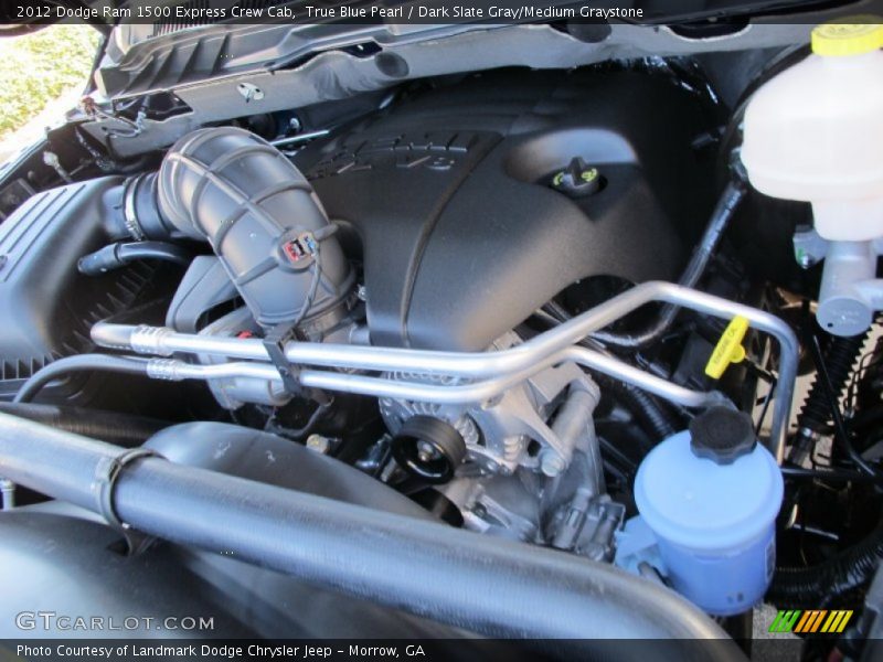 True Blue Pearl / Dark Slate Gray/Medium Graystone 2012 Dodge Ram 1500 Express Crew Cab