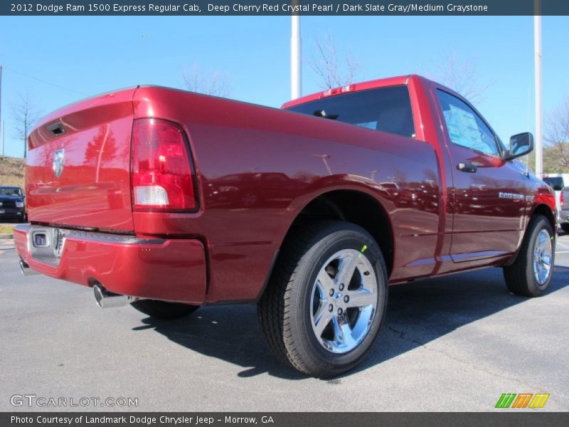  2012 Ram 1500 Express Regular Cab Deep Cherry Red Crystal Pearl