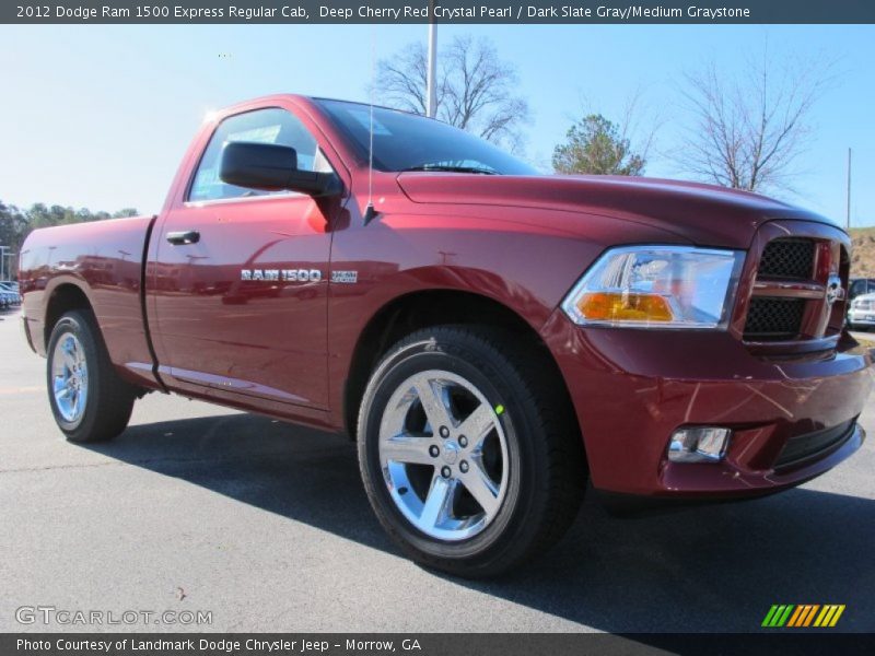 Front 3/4 View of 2012 Ram 1500 Express Regular Cab