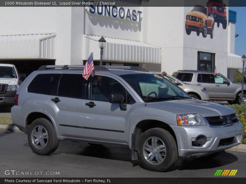 Liquid Silver Metallic / Charcoal 2006 Mitsubishi Endeavor LS