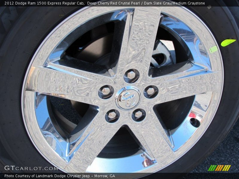 Deep Cherry Red Crystal Pearl / Dark Slate Gray/Medium Graystone 2012 Dodge Ram 1500 Express Regular Cab