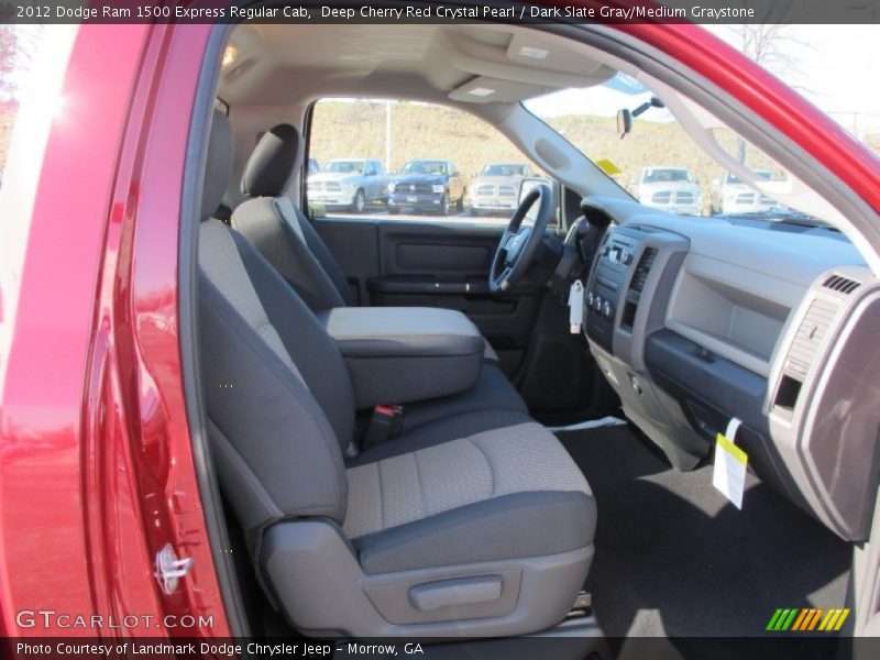 Deep Cherry Red Crystal Pearl / Dark Slate Gray/Medium Graystone 2012 Dodge Ram 1500 Express Regular Cab