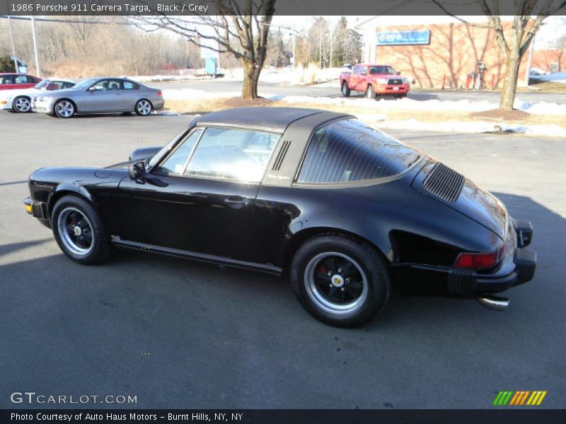  1986 911 Carrera Targa Black