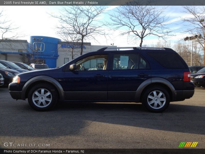Dark Blue Pearl Metallic / Pebble 2005 Ford Freestyle SE AWD