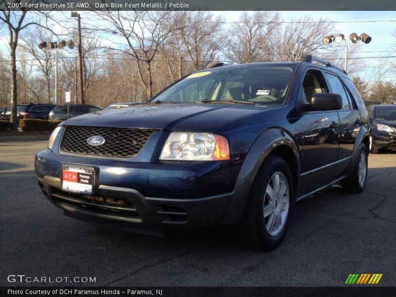 Dark Blue Pearl Metallic / Pebble 2005 Ford Freestyle SE AWD