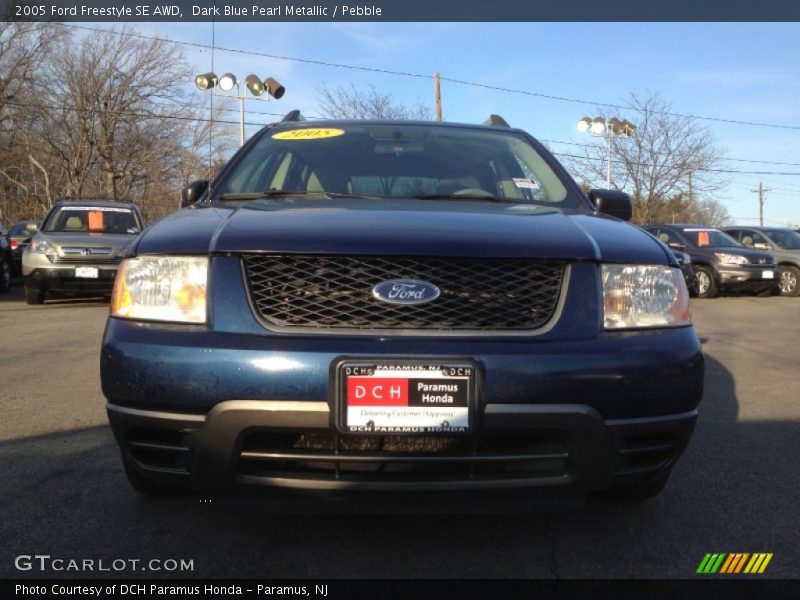 Dark Blue Pearl Metallic / Pebble 2005 Ford Freestyle SE AWD