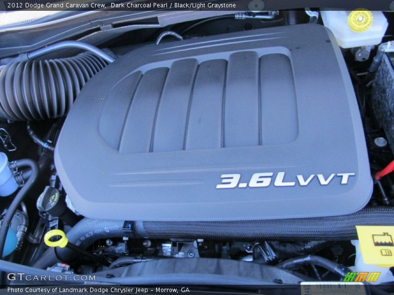  2012 Grand Caravan Crew Engine - 3.6 Liter DOHC 24-Valve VVT Pentastar V6