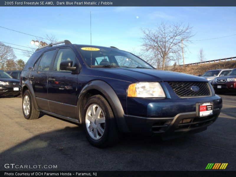 Dark Blue Pearl Metallic / Pebble 2005 Ford Freestyle SE AWD