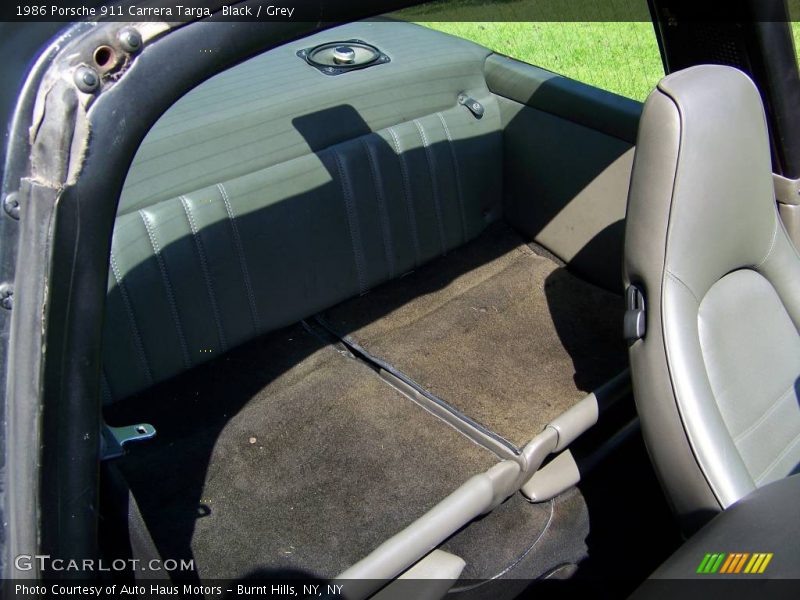  1986 911 Carrera Targa Grey Interior