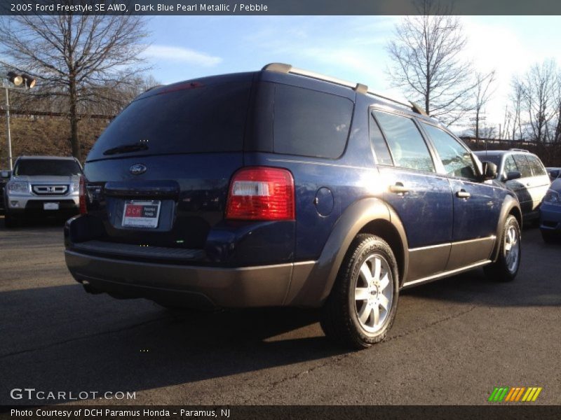 Dark Blue Pearl Metallic / Pebble 2005 Ford Freestyle SE AWD