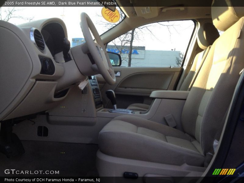 Dark Blue Pearl Metallic / Pebble 2005 Ford Freestyle SE AWD