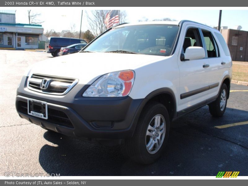 Taffeta White / Black 2003 Honda CR-V EX 4WD