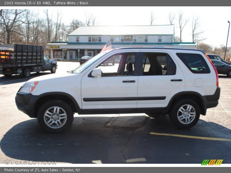 Taffeta White / Black 2003 Honda CR-V EX 4WD