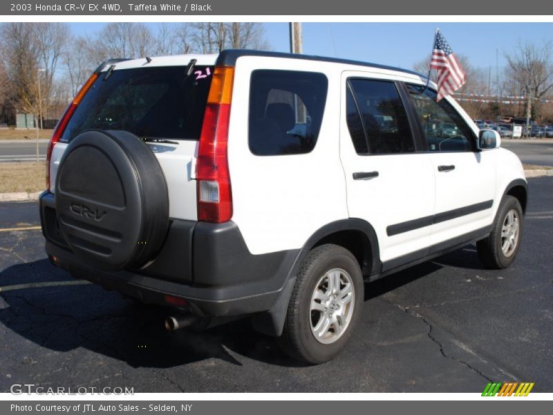 Taffeta White / Black 2003 Honda CR-V EX 4WD