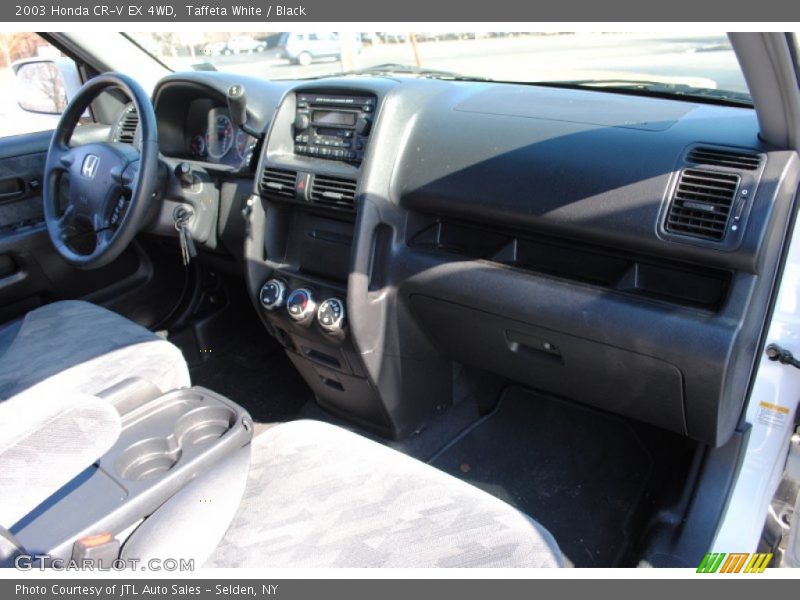 Taffeta White / Black 2003 Honda CR-V EX 4WD