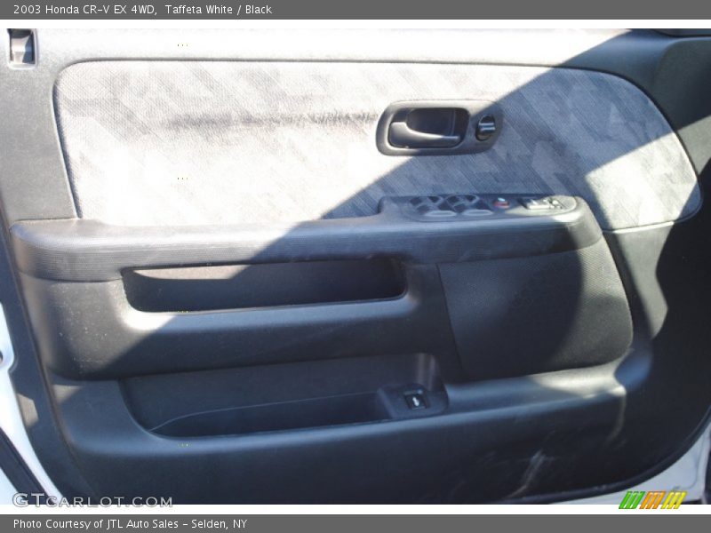 Taffeta White / Black 2003 Honda CR-V EX 4WD