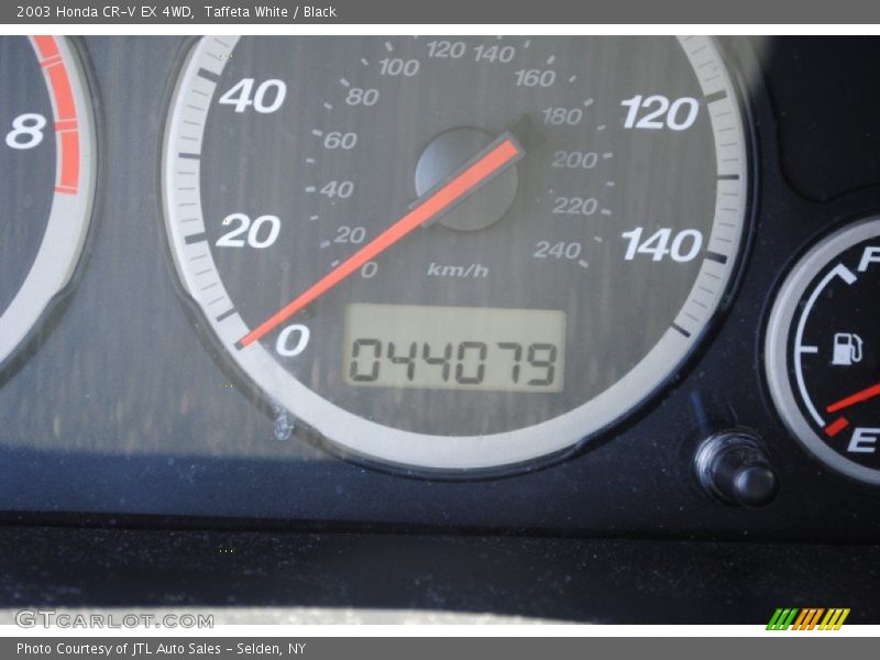 Taffeta White / Black 2003 Honda CR-V EX 4WD