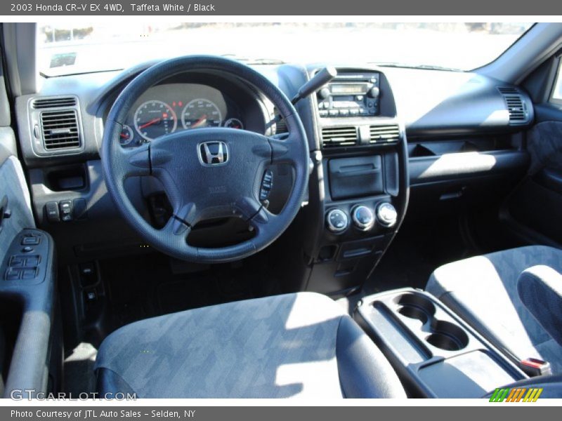 Taffeta White / Black 2003 Honda CR-V EX 4WD