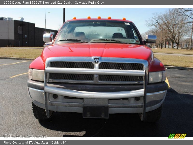 Colorado Red / Gray 1996 Dodge Ram 3500 ST Extended Cab Dually
