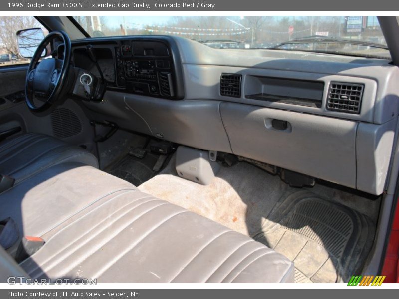 Colorado Red / Gray 1996 Dodge Ram 3500 ST Extended Cab Dually