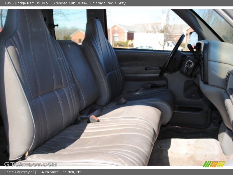 Colorado Red / Gray 1996 Dodge Ram 3500 ST Extended Cab Dually