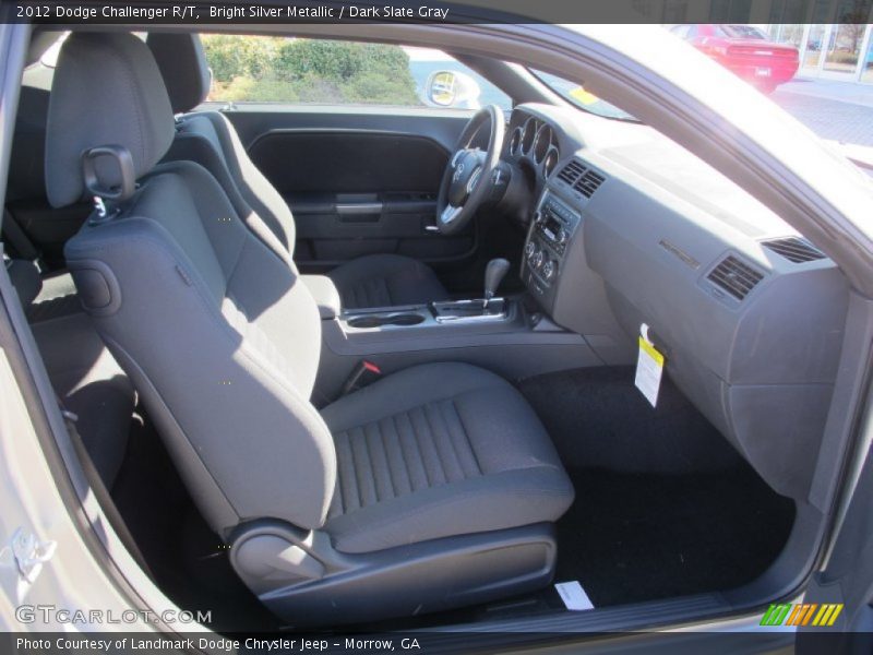 Bright Silver Metallic / Dark Slate Gray 2012 Dodge Challenger R/T