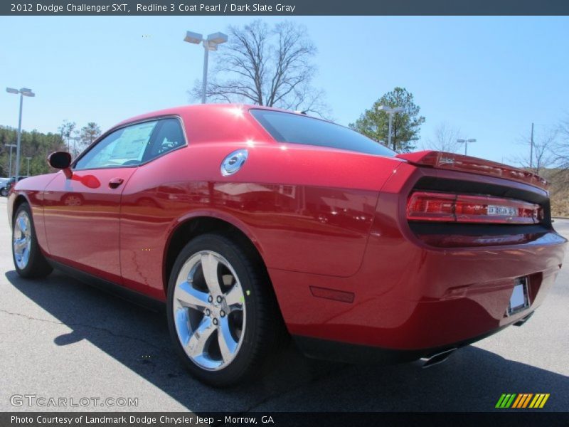 Redline 3 Coat Pearl / Dark Slate Gray 2012 Dodge Challenger SXT