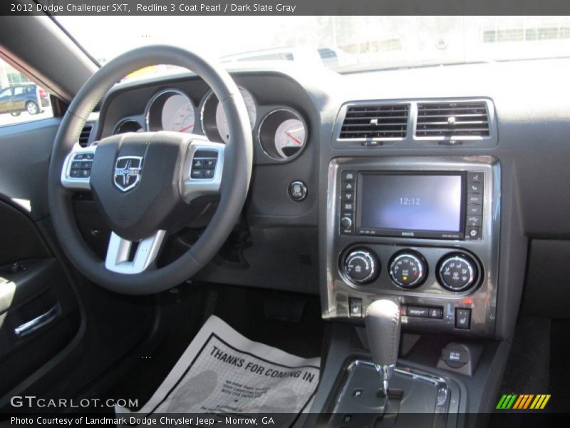 Redline 3 Coat Pearl / Dark Slate Gray 2012 Dodge Challenger SXT