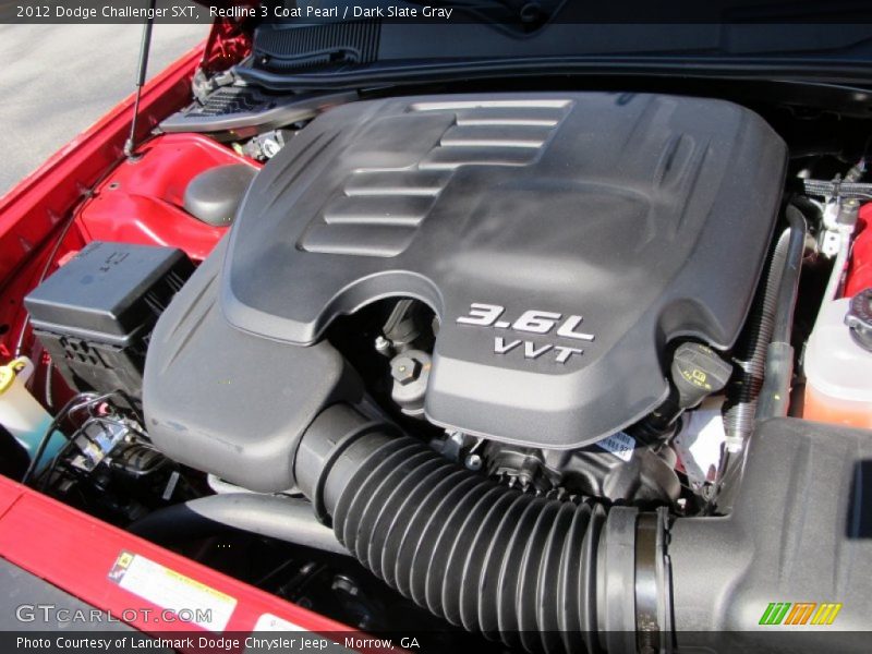 Redline 3 Coat Pearl / Dark Slate Gray 2012 Dodge Challenger SXT