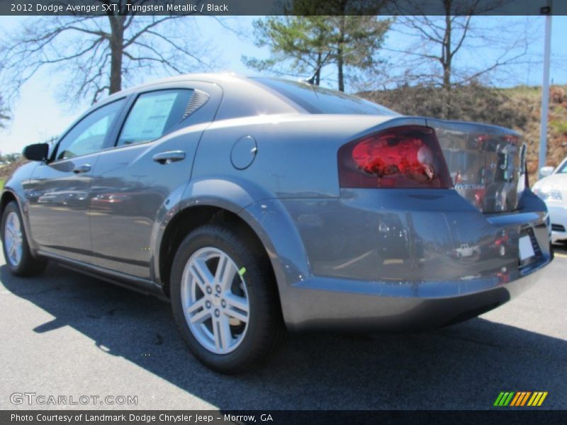 Tungsten Metallic / Black 2012 Dodge Avenger SXT