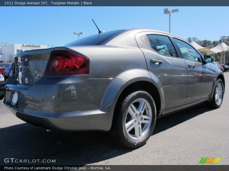 Tungsten Metallic / Black 2012 Dodge Avenger SXT