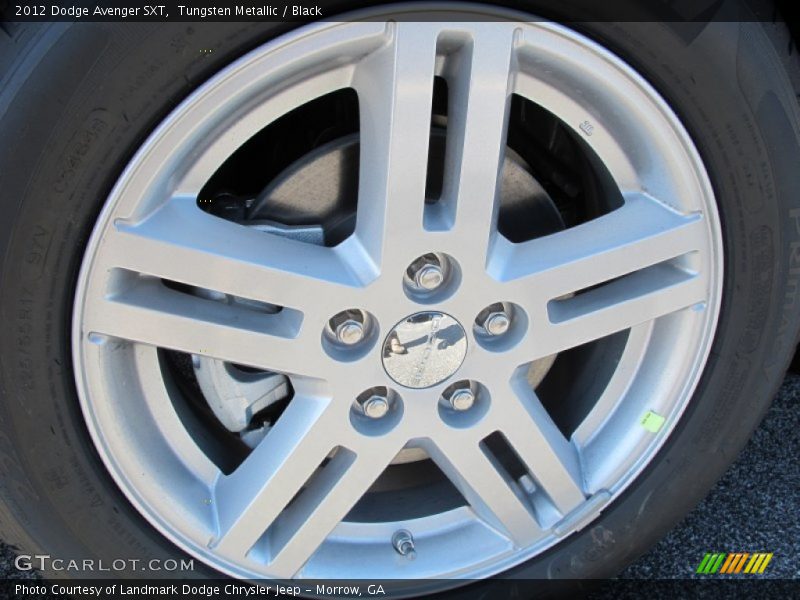 Tungsten Metallic / Black 2012 Dodge Avenger SXT