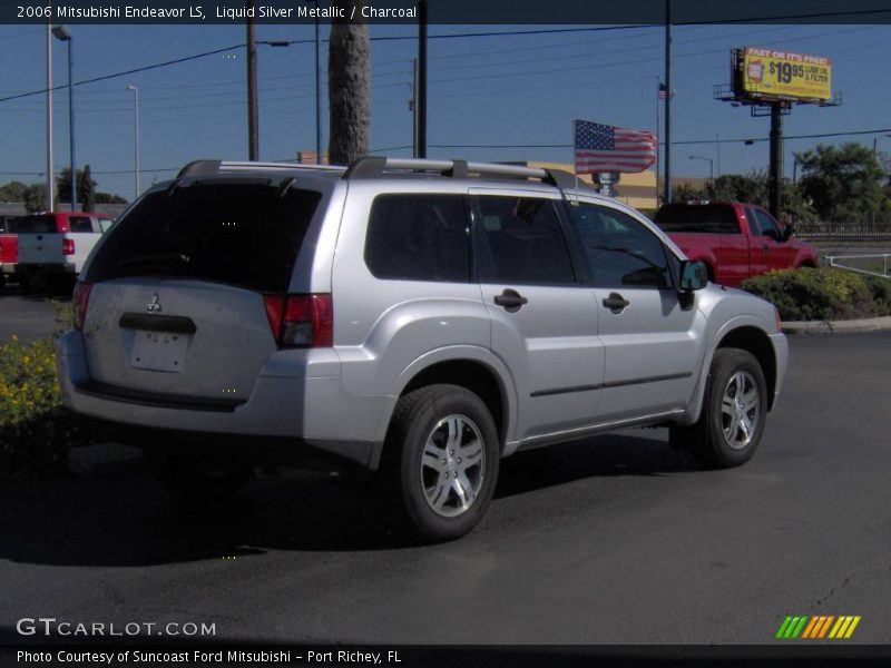 Liquid Silver Metallic / Charcoal 2006 Mitsubishi Endeavor LS