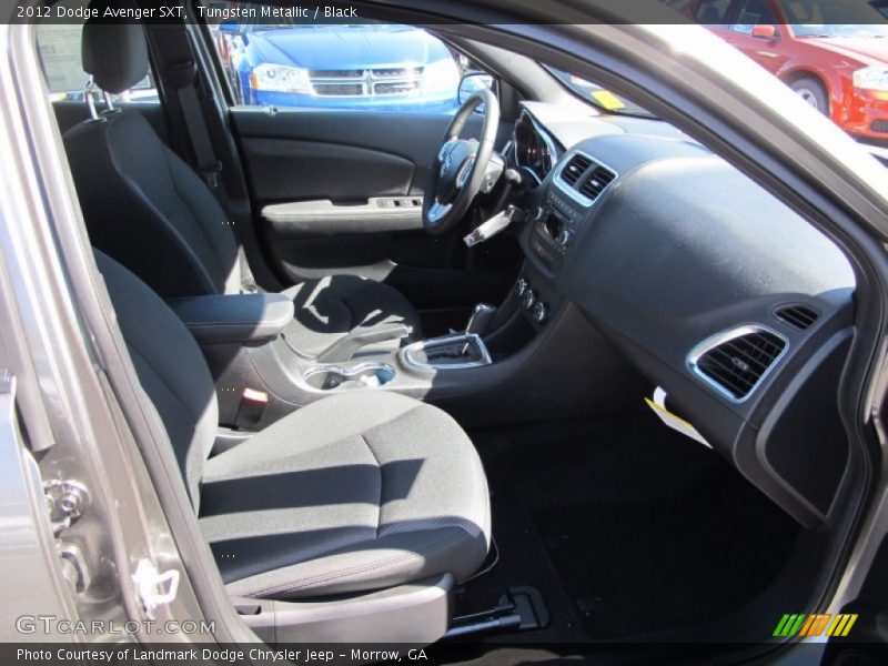 Tungsten Metallic / Black 2012 Dodge Avenger SXT
