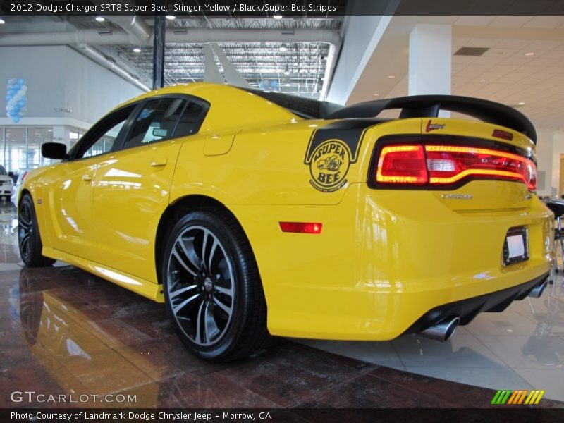  2012 Charger SRT8 Super Bee Stinger Yellow